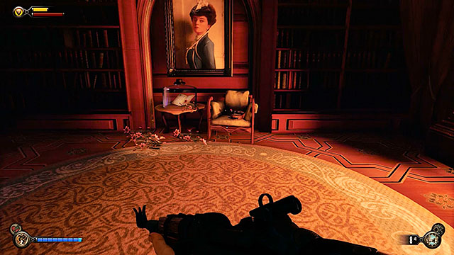 Theres a room with a fireplace to the right of the door - Find Slate past the First Ladys memorial - Chapter 10 - Inside the Hall of Heroes - BioShock: Infinite - Game Guide and Walkthrough