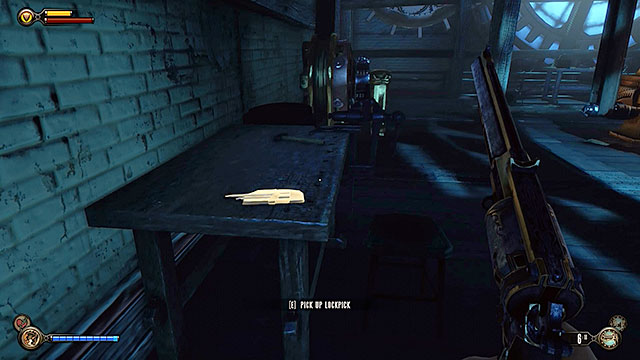 Search the ground level after entering the workshop and once youre done get to the last floor - Find the gunsmith Chen Lin - Chapter 17 - Plaza of Zeal - BioShock: Infinite - Game Guide and Walkthrough