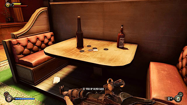 Proceed towards a small bar located to the right (theres a Dollar Bill vending machine near the door leading to it) - Go to The Good Time Club and rescue Chen Lin - Chapter 18 - The Good Time Club - BioShock: Infinite - Game Guide and Walkthrough