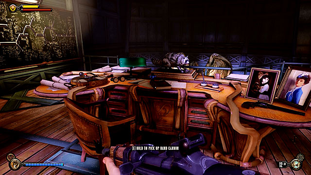 Theres also Comstocks study on the same floor - Find the controls - Chapter 38 - Engineering Deck - BioShock: Infinite - Game Guide and Walkthrough