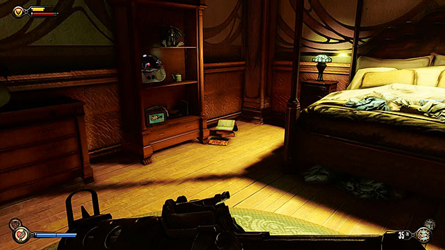 Lansdowne Residence - in the bedroom on the first floor - Chapter 4 - Voxophones - BioShock: Infinite - Game Guide and Walkthrough