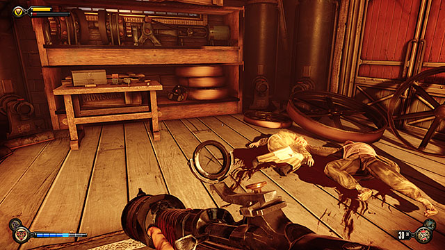 Graveyard Shift Bar - on the bars counter (you can find it after stepping through the tear) - Chapters 23-26 - Voxophones - BioShock: Infinite - Game Guide and Walkthrough