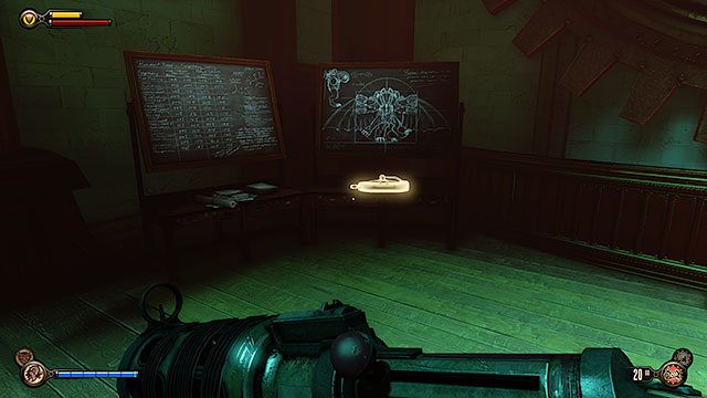 Office of Jeremiah Fink - next to a board found near the exit from the factory - Chapters 23-26 - Voxophones - BioShock: Infinite - Game Guide and Walkthrough