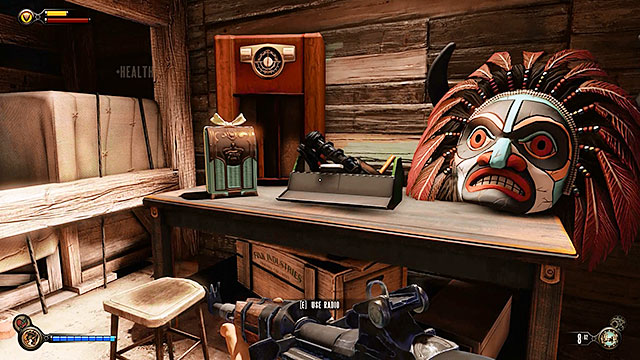 Wounded Knee Exhibit - inside a room reserved only for the employees - Chapters 9-12 - Gear - BioShock: Infinite - Game Guide and Walkthrough