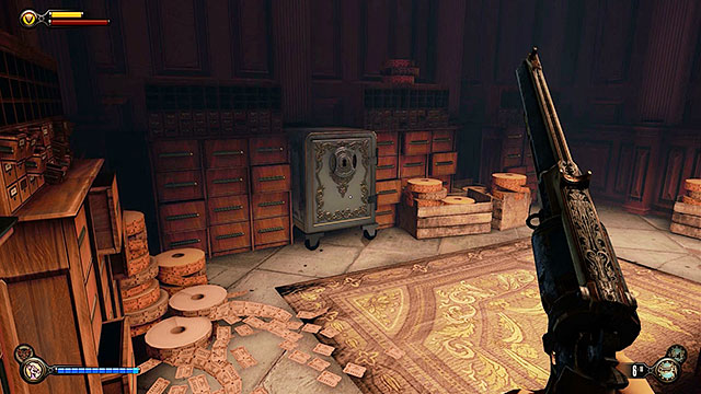 Once youve arrived at the Grand Central Station proceed to the ticket office - Safes and locked doors (chapters 29-37) - Lockpicks - BioShock: Infinite - Game Guide and Walkthrough