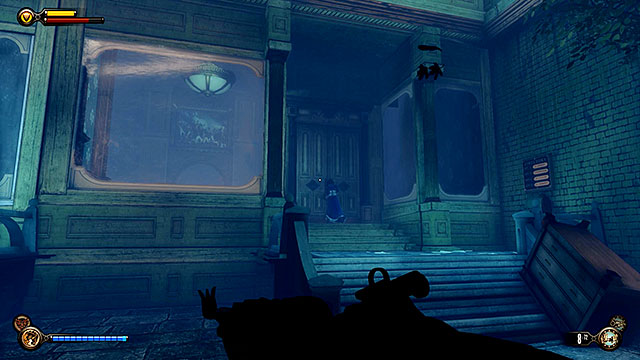 There is a locked store in the left side of the Harmony Lane - Safes and locked doors (chapters 29-37) - Lockpicks - BioShock: Infinite - Game Guide and Walkthrough