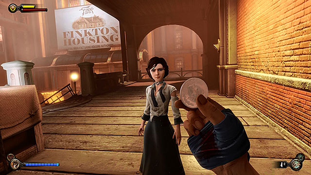 During your journey with Elizabeth she will be finding coins for you from time to time - Elizabeths skills - Elizabeth - BioShock: Infinite - Game Guide and Walkthrough