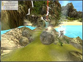The last quest on this land is unblocking the waterfall - LAND ONE - quests - Black and White 2 - Game Guide and Walkthrough