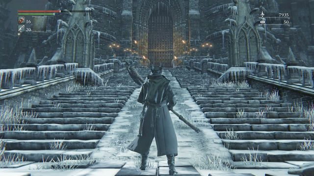 Entrance to the castle. - How to get to the Forsaken Castle Cainhurst? - FAQ - Bloodborne - Game Guide and Walkthrough