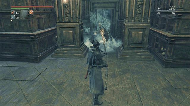 Keep the opponents at the door, which makes them easier to defeat. - How to obtain blood vials, blood echoes and quicksilver bullets, the easy way? - FAQ - Bloodborne - Game Guide and Walkthrough