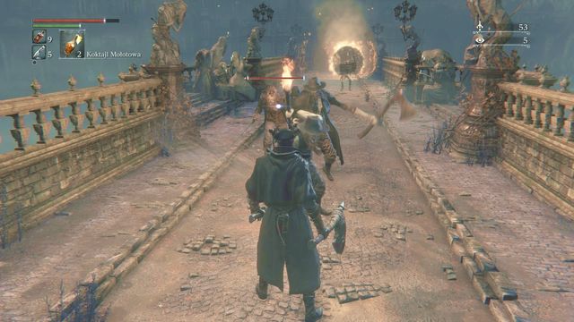 Sometimes, there are unconventional ways of dealing with opponents. - Combat - Bloodborne - Game Guide and Walkthrough