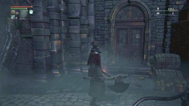 The door with Arianna behind it. - Umbilical Cord fragments - Bloodborne - Game Guide and Walkthrough