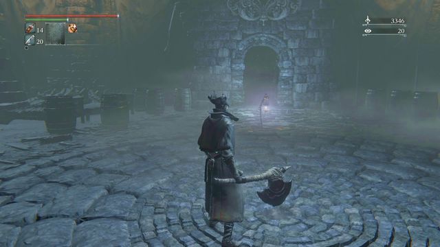 After the fight with the Hemwick Witch, remember to collect the Rune Workshop tool, in the room at the end of the corridor, past the lit lamp. - Caryll Runes - Bloodborne - Game Guide and Walkthrough