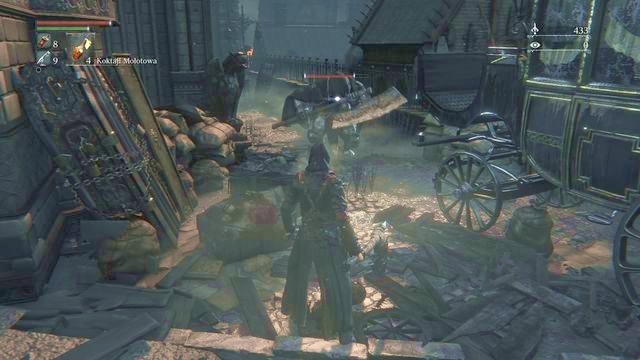 You may avoid some of the enemies however sometimes it is beneficial to fight them anyway since you may be rewarded with bonus items and Blood Echoes. - Central Yharnam - Walkthrough - Bloodborne - Game Guide and Walkthrough