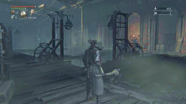 You need to take care of the enemies in the next room one by one. - Central Yharnam - Sewers - Walkthrough - Bloodborne - Game Guide and Walkthrough