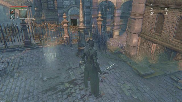 The place where you can summon Father Gascoigne for help - Central Yharnam - Sewers - Walkthrough - Bloodborne - Game Guide and Walkthrough