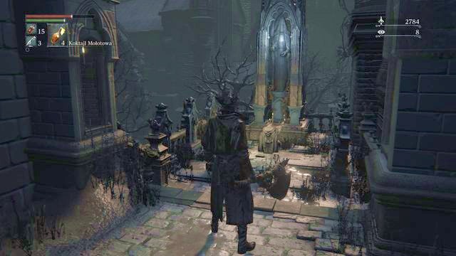 Praying Alfred. A conversation with him will shed light on the story. - Cathedral Ward - Walkthrough - Bloodborne - Game Guide and Walkthrough