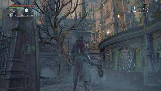 From the place shown on the screenshot above you will be noticed from above by few enemies - Cathedral Ward - Central Square - Walkthrough - Bloodborne - Game Guide and Walkthrough