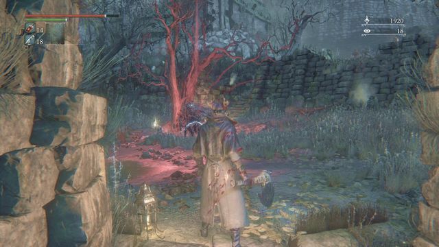 Sometimes you will encounter witches that materialize in front of you. - Hemwick Charnel Lane - Walkthrough - Bloodborne - Game Guide and Walkthrough
