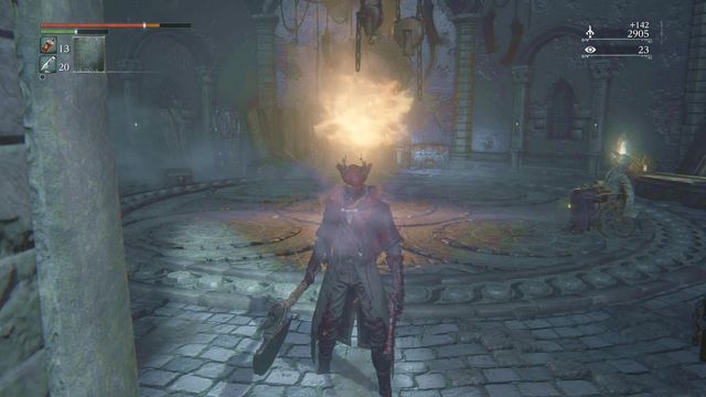 Old guys with flamethrowers can deal a lot of damage. - Healing Church Workshop - Walkthrough - Bloodborne - Game Guide and Walkthrough
