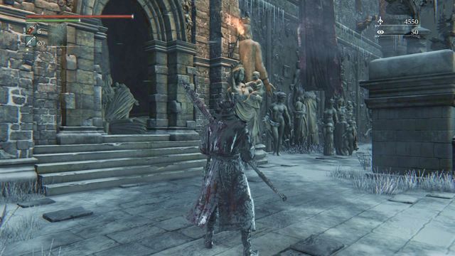 After a short while you will find yourself in the place shown on the screen - Forsaken Castle Cainhurst - Walkthrough - Bloodborne - Game Guide and Walkthrough