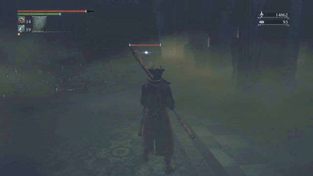 A single werewolf can be defeated in conventional battle, in case of trouble you can lure him up. - Upper Cathedral Ward - Walkthrough - Bloodborne - Game Guide and Walkthrough