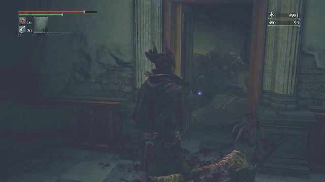 Werewolves blocked in doors wont make much trouble. - Upper Cathedral Ward - Walkthrough - Bloodborne - Game Guide and Walkthrough