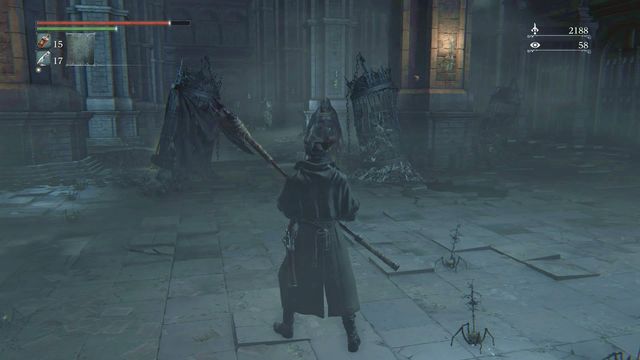 Watch out for powerful axe attacks. - Nightmare of Mensis - Walkthrough - Bloodborne - Game Guide and Walkthrough