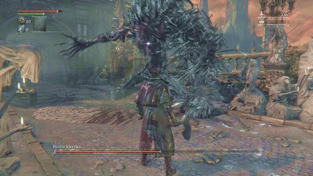 In the last phase the beast will mostly attack you statically from one place. - Cleric Beast - Boss Fights - Bloodborne - Game Guide and Walkthrough