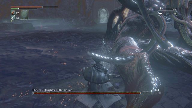 Try to attack enemy from the back as frequently as possible. - Ebrietas, Daughter of the Cosmos - Boss Fights - Bloodborne - Game Guide and Walkthrough
