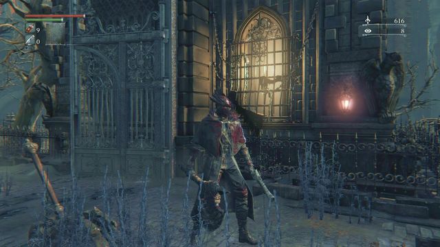 The window to the girls room. - Young Yharnam girl (Violas Daughter) - Side quests - Bloodborne - Game Guide and Walkthrough