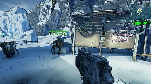 Now follow Hammerlock to the generator - Cleaning up the Berg - Main missions - Borderlands 2 - Game Guide and Walkthrough