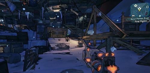 Following the Claptrap, you will reach a staircase from the above screenshot - Best Minion Ever - p. 2 - Main missions - Borderlands 2 - Game Guide and Walkthrough