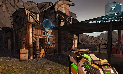 After reaching The Fridge, head to the passage to The Highlands Outwash, eliminating Mutants on your way there - Bright Lights, Flying City - Main missions - Borderlands 2 - Game Guide and Walkthrough
