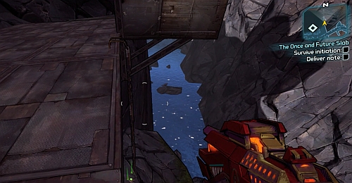 Fight your way through the camps and eventually you will reach The Slab King hideout [3] - The Once and Future Slab - Main missions - Borderlands 2 - Game Guide and Walkthrough