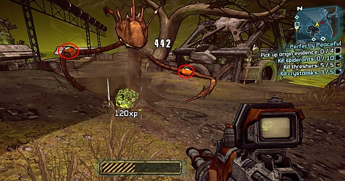 Another type of enemies that can earn you additional experience are Threshers - Perfectly Peaceful - Sanctuary part 2 - Borderlands 2 - Game Guide and Walkthrough