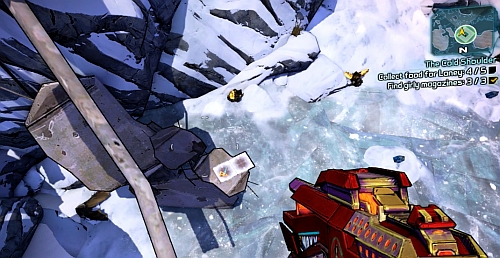 Collecting the last Pizza slice can be a bit tricky - The Cold Shoulder - Sanctuary part 2 - Borderlands 2 - Game Guide and Walkthrough
