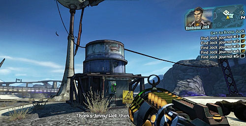 Now go to the passage in the southern part of the map to reach Arid Nexus Boneyard - Get to Know Jack - Arid Nexus Badlands - Borderlands 2 - Game Guide and Walkthrough