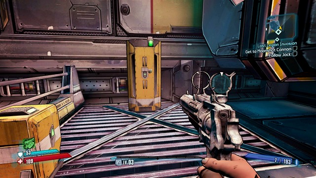 After you do, climb up the stairs and you will find another weapons crate - Lost Legion Invasion - Main missions - Borderlands: The Pre-Sequel! - Game Guide and Walkthrough