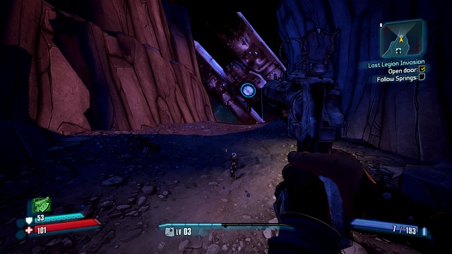 After you meet up with Janey, open the container and head towards the nearest oxygen station - Lost Legion Invasion - Main missions - Borderlands: The Pre-Sequel! - Game Guide and Walkthrough