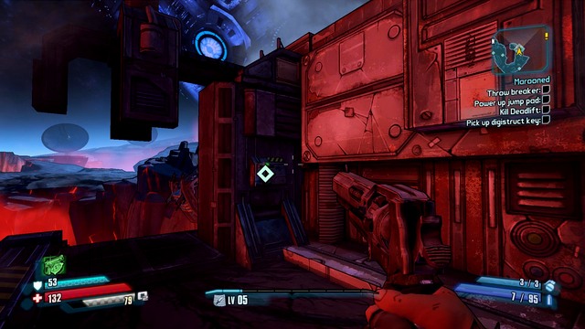 Go left and towards the very end of Regolith - Marooned - Main missions - Borderlands: The Pre-Sequel! - Game Guide and Walkthrough