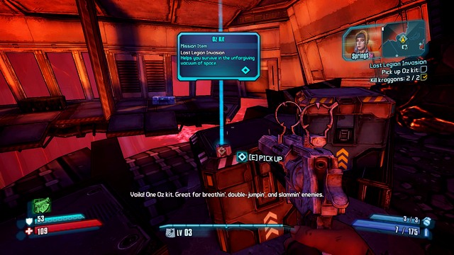Walk over to the nearby station - Lost Legion Invasion - Main missions - Borderlands: The Pre-Sequel! - Game Guide and Walkthrough
