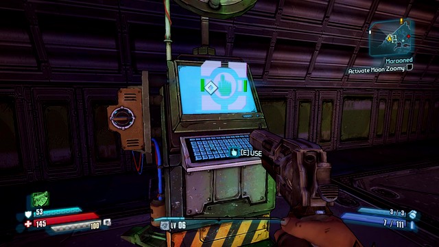 After you do, wait for the system to react and land a melee strike (V by default) - Marooned - Main missions - Borderlands: The Pre-Sequel! - Game Guide and Walkthrough