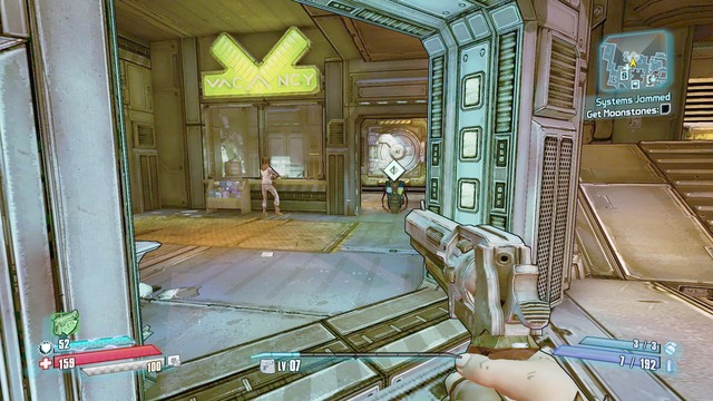 Head Northwards and, in one of the rooms, you will find custom claptrap - Systems Jammed - Main missions - Borderlands: The Pre-Sequel! - Game Guide and Walkthrough