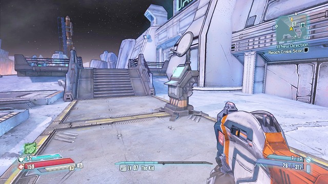 Approach the Moon Zoomy and activate the vehicle to get to the other end of Triton Flats - A New Direction - Main missions - Borderlands: The Pre-Sequel! - Game Guide and Walkthrough