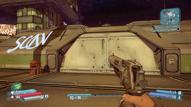 Reach the location shown on the map and use the lever on the right to open the door - Nova? No Problem! - Side missions - Serenitys Waste - Borderlands: The Pre-Sequel! - Game Guide and Walkthrough