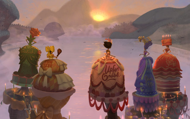 Sacrificial ceremony - Maidens Feast - Chapter 1 - Vella - Broken Age - Game Guide and Walkthrough