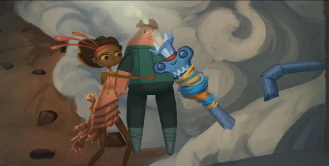 Inflate the doll - Ship Exploration - Chapter 2 - Vella - Broken Age - Game Guide and Walkthrough