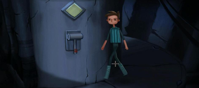 Switch the lever. - Ending - Chapter 2 - Shay - Broken Age - Game Guide and Walkthrough