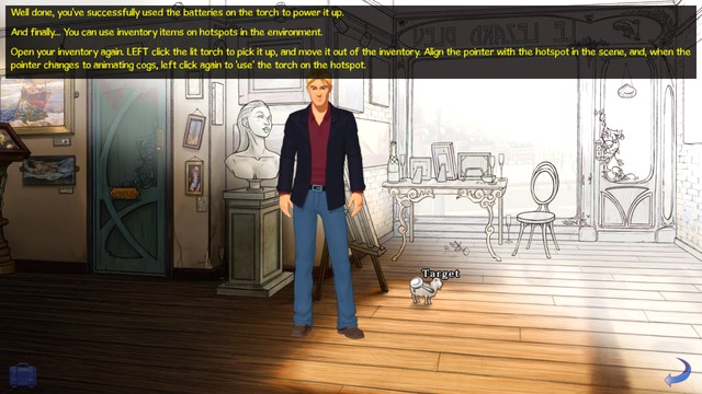 Almost done - Tutorial - Broken Sword: The Serpents Curse - Game Guide and Walkthrough
